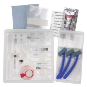 Spinal Anesthesia Tray Pencan 24 Gauge 4 Inch Length