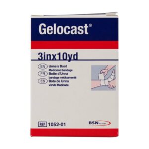 Unna Boot Gelocast Zinc Oxide / Calamine 3 Inch X 10 Yard