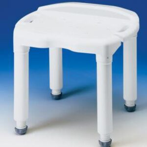 Bath Bench Carex Without Arms Plastic Frame Without Backrest 21 Inch Seat Width 400 lbs. Weight Capacity