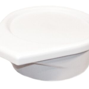 Endoscope Soaking Basin Round, White, ABS Plastic, 6 X 20 Inch, NonSterile, Reusable For Healthmark SST Cart 2220 Transport Trolley
