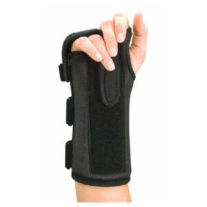 Boxer Fracture Brace ProCare ComfortFORM Nylon / Aluminum / Foam / Elastic Left Hand Black Large