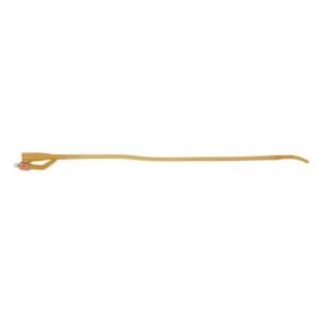Foley Catheter Bardex Lubricath 2-Way Carson Model Tip 5 cc Balloon 16 Fr. Hydrophilic Polymer Coated Latex
