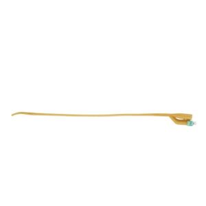 Foley Catheter Bardex Lubricath 2-Way Carson Model Tip 5 cc Balloon 14 Fr. Hydrophilic Polymer Coated Latex