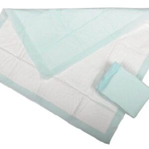 Disposable Underpad Economy 17 X 23 Inch Polymer Heavy Absorbency