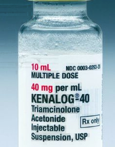 Kenalog-40 Triamcinolone Acetonide 40 mg / mL Injection 10 mL