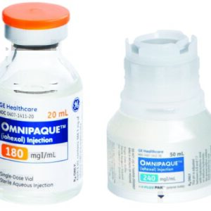 Omnipaque 180 Iohexol 180 mg / mL Injection 10 mL