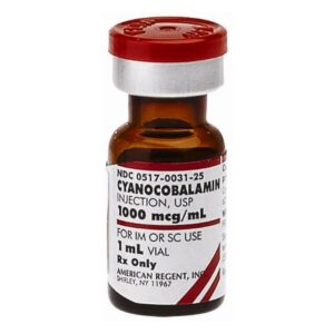 Cyanocobalamin 1,000 mcg / mL Injection 1 mL