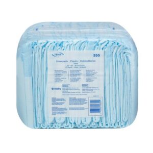 Disposable Underpad TENA Extra 23 X 36 Inch Polymer Light Absorbency