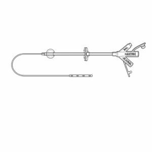 Low Profile Gastrostomy Tube Kit MIC 18 Fr. 1.5 cm Tube Silicone Sterile