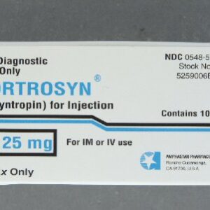 Cortrosyn Cosyntropin 0.25 mg Injection 1 mL