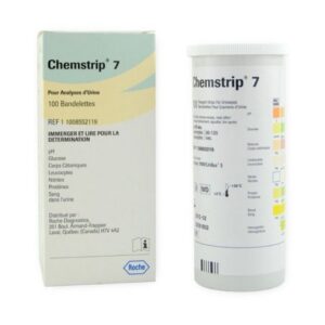 Urinalysis Reagent Chemstrip Blood, Glucose, Ketone, Leukocytes, Nitrite, pH, Protein For Urisys 1100