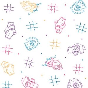 Table Paper Pedia Pals 18 Inch Width 125 Foot Length Print (Animal) Crepe
