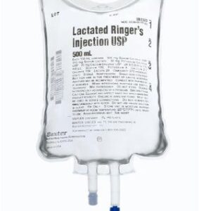 Lactated Ringer’s Solution IV Solution 500 mL