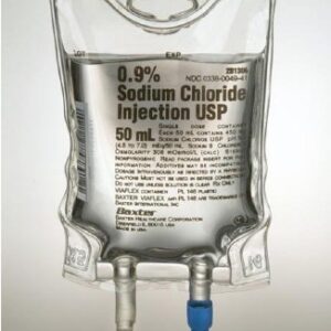 Sodium Chloride, Preservative Free 0.9% IV Solution 50 mL