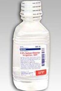 Irrigation Solution 0.9% Sodium Chloride, Preservative Free Not for Injection Bottle 250 mL