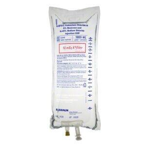 Potassium Chloride / Dextrose 5% / Sodium Chloride 0.45% 10 mEq / 1,000 mL IV Solution 1,000 mL