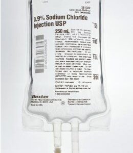 Sodium Chloride, Preservative Free 0.9% IV Solution 250 mL