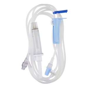 IV Pump Set Clearlink Pump 1 Port 10 Drops / mL Drip Rate Without Filter 106 Inch Tubing Solution