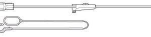 Secondary IV Administration Set Clearlink Gravity Without Ports 60 Drops / mL Drip Rate Without Filter 37 Inch Tubing Medication