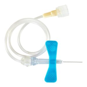 Infusion Set SafeTouch 23 Gauge 3/4 Inch 12 Inch Tubing Without Port