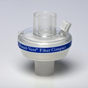Heat and Moisture Exchanger with Filter Humid-Vent 35.57 mg H2O/L @ VT 500 mL 1.85 cm H2O @ 30 LPM