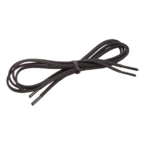 Shoelaces Tylastic Black Elastic