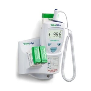 Electronic Probe Thermometer SureTemp Oral / Rectal / Axillary Probe Wall Mount