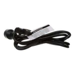 Diagnostic Power Cord Welch Allyn 8 Foot, Black, 110V For Welch Allyn 71140 Desk Charger, 767 Wall Transformer, Spot LXi, Spot 420