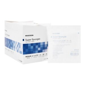 Fluff Dressing McKesson 6 X 6-3/4 Inch Sterile 5 per Pack