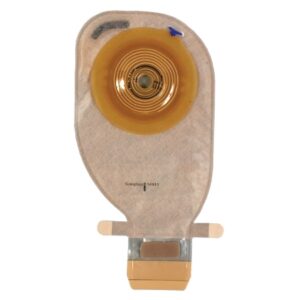 Ostomy Pouch Assura One-Piece System 11-1/4 Inch Length Convex, Trim to Fit 3/4 to 1-1/4 Inch Stoma Drainable