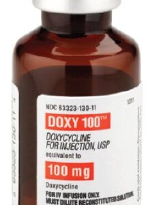 Doxy 100 Doxycycline Hyclate, Preservative Free 100 mg / mL Intravenous Injection 20 mL