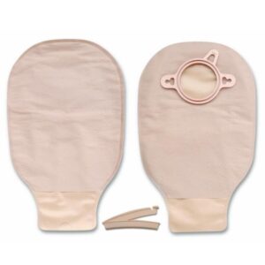Colostomy Pouch New Image Two-Piece System 9 Inch Length, Mini Drainable