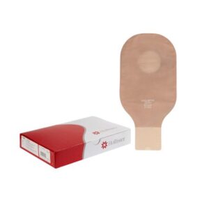 Colostomy Pouch New Image Two-Piece System 12 Inch Length Drainable