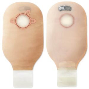 Colostomy Pouch New Image Two-Piece System 12 Inch Length Drainable