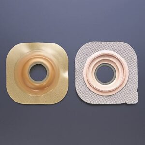 Ostomy Barrier New Image FlexWear Precut, Standard Wear Without Tape 44 mm Flange Green Code System 7/8 Inch Opening