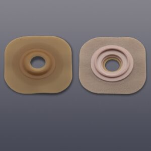 Ostomy Barrier New Image Flextend Precut, Extended Wear Without Tape 57 mm Flange Red Code System Hydrocolloid 1-1/4 Inch Opening