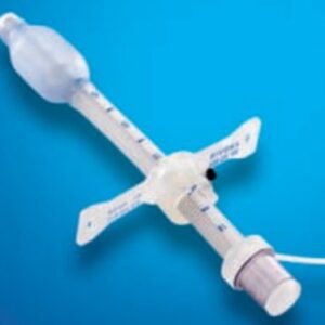 Cuffed Tracheostomy Tube Bivona Mid-Range Aire-Cuf Hyperflex Flexible IC Size 8.0 Adult