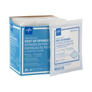 Cellulose Filled Nonwoven Sponge Avant Gauze 4 X 4 Inch 8-Ply Sterile 2 per Pack