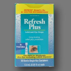 Eye Lubricant Refresh Plus 0.01 oz. Eye Drops