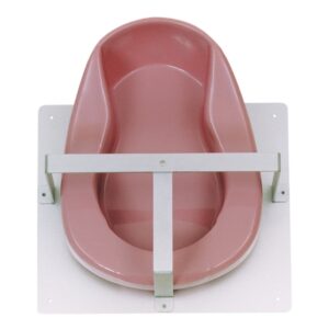 Bedpan Rack, Single Beam Aluminum, 12 X 14 Inch