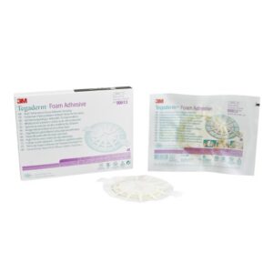 Foam Dressing 3M Tegaderm High Performance 5-5/8 X 6-1/8 Inch With Border Film Backing Acrylic Adhesive Oval Sterile