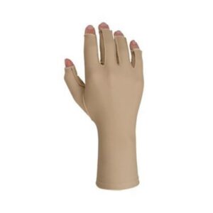 Compression Glove Edema Gloves 2 Open Finger X-Small Over-the-Wrist Length Right Hand