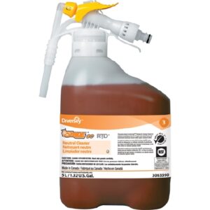 Floor Cleaner Diversey Stride Liquid Concentrate 5 Liter Bottle Citrus Scent RTD Dispensing System