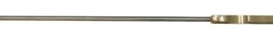 Endocervical Biopsy Curette BR Surgical Kevorkian 12 Inch Length Flat Handle 4 mm Tip Straight Fenestrated Rectangular Tip