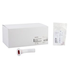 Guedel Oropharyngeal Airway McKesson Red 100 mm Length Size 5 NonSterile Adult