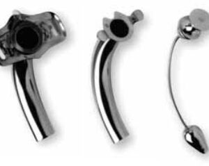 Uncuffed Tracheostomy Tube Swivel Lock IC Size 6.0 Adult