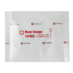 Ostomy Barrier FlexWear Trim to Fit, Standard Wear Adhesive Tape 57 mm Flange Red Code System Hydrocolloid Up to 1-1/2 Inch Opening