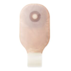 Colostomy Pouch Premier One-Piece System 12 Inch Length Flat, Pre-Cut 1-1/4 Inch Stoma Drainable