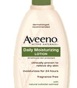 Hand and Body Moisturizer Aveeno 12 oz. Pump Bottle Unscented Lotion