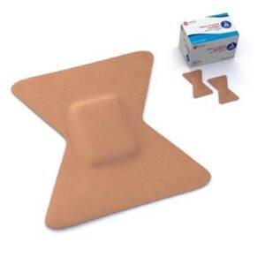 Adhesive Strip Dynarex 1-3/4 X 2 Inch Fabric Fingertip Tan Sterile